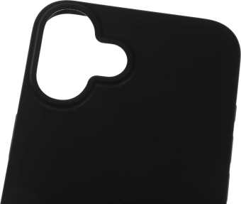Чехол (клип-кейс) BoraSCO для Apple iPhone 16 Plus Silicone Case черный (73521) - купить недорого с доставкой в интернет-магазине