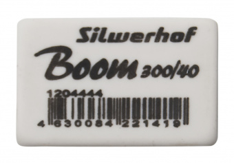 Ластик Silwerhof Boom 300/40 181148 35.5х23х8мм каучук термопластичный белый - купить недорого с доставкой в интернет-магазине