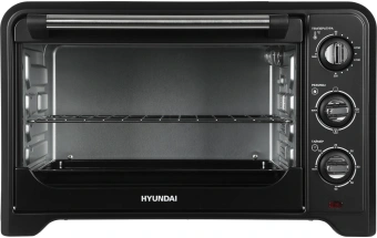Мини-печь Hyundai MIO-HY092 35л. 1600Вт черный - купить недорого с доставкой в интернет-магазине