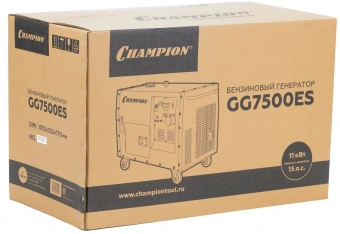 Генератор Champion GG7500ES 6кВт - купить недорого с доставкой в интернет-магазине