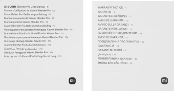 Блендер стационарный Xiaomi BHR07QSEU 500Вт белый - купить недорого с доставкой в интернет-магазине
