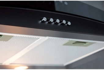 Вытяжка каминная MBS Ruta 190 Glass Black черный стекло управление: кнопочное (1 мотор) - купить недорого с доставкой в интернет-магазине