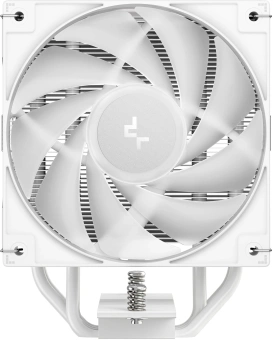 Устройство охлаждения(кулер) Deepcool AG400 Wh V2 ARGB Soc-AM5/AM4/1200/1700/1851 белый 4-pin 31.6dB Al+Cu 220W 643gr Ret (R-AG400-WHAMMN-GJD) - купить недорого с доставкой в интернет-магазине