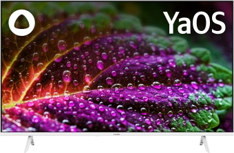 Телевизор LED BBK 43" 43LEX-7247/FTS2C (W) Яндекс.ТВ белый FULL HD 60Hz DVB-T2 DVB-C DVB-S2 USB WiFi Smart TV (RUS) - купить недорого с доставкой в интернет-магазине
