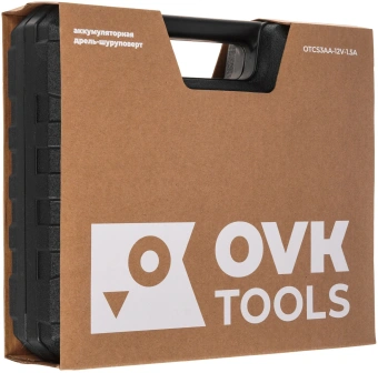 Дрель-шуруповерт Ovk Tools OTCS3AA-12V-1.5A 12Вт аккум. патрон:быстрозажимной (кейс в комплекте) - купить недорого с доставкой в интернет-магазине