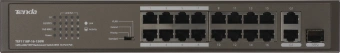 Коммутатор Tenda TEF1118P-16-150W (L2) 16x100Мбит/с 2x1Гбит/с 1SFP 16PoE 130W неуправляемый - купить недорого с доставкой в интернет-магазине