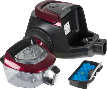 Пылесос Samsung VC18M31A0HP/EV 1800Вт бордовый/черный - купить недорого с доставкой в интернет-магазине