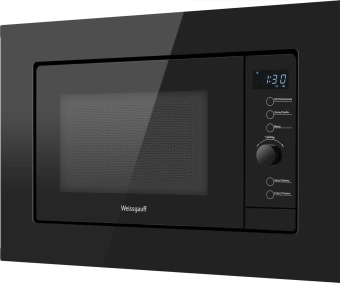 Микроволновая печь Weissgauff HMT-620 BG Grill 20л. 700Вт черный (встраиваемая) - купить недорого с доставкой в интернет-магазине