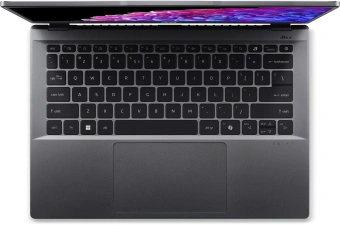 Ноутбук Acer Swift Go 14 SFG14-63-R8U9 Ryzen 5 8645HS 16Gb SSD1Tb AMD Radeon 14" OLED 2.8K (2880x1800) Windows 11 Home metall WiFi BT Cam (NX.KTSCD.002) - купить недорого с доставкой в интернет-магазине