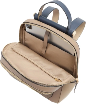 Рюкзак женский Piquadro Circle CA5566W92/TOBLU бежевый/голубой натур.кожа - купить недорого с доставкой в интернет-магазине