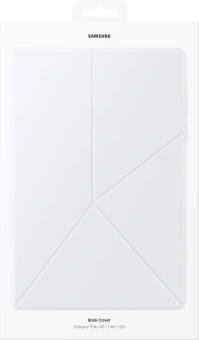Чехол Samsung для Samsung Galaxy Tab A11+ Book Cover поликарбонат/полиуретан белый (EF-BX230PWEGRU) - купить недорого с доставкой в интернет-магазине