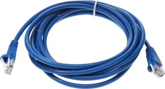 Патч-корд cat.5E molded 3м синий RJ-45 (m)-RJ-45 (m) - цена, купить или заказать с доставкой в интернет-магазине Патч-корд cat.5E molded 3м синий RJ-45 (m)-RJ-45 (m) - купить недорого с доставкой в интернет-магазине