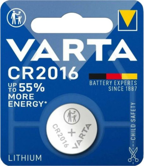 Батарея Varta Electronics BL1 Lithium CR2016 (1шт) блистер - купить недорого с доставкой в интернет-магазине