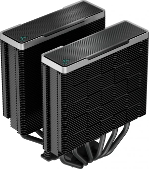 Устройство охлаждения(кулер) Deepcool AK620 Zero Dark Soc-AM5/AM4/1151/1200/2066/1700 4-pin Al+Cu 260W 1456gr Ret - купить недорого с доставкой в интернет-магазине