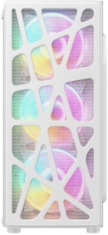 Корпус Formula Mana белый без БП ATX 4x120mm 2xUSB2.0 1xUSB3.0 audio bott PSU - купить недорого с доставкой в интернет-магазине