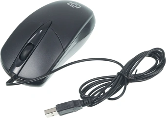 Мышь Оклик 275M черный оптическая 1200dpi USB 3but (412841) - купить недорого с доставкой в интернет-магазине