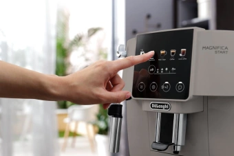 Кофемашина Delonghi Magnifica Start ECAM220.50.BG 1450Вт бежевый/серебристый - купить недорого с доставкой в интернет-магазине