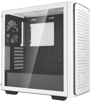 Корпус Deepcool CK560 WH белый без БП ATX 3x120mm 4x140mm 2xUSB3.0 audio bott PSU - купить недорого с доставкой в интернет-магазине