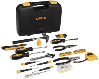 Набор инструментов Deko TZ100 100 предметов (жесткий кейс) - купить недорого с доставкой в интернет-магазине