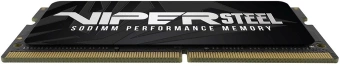 Память DDR4 32GB 3200MHz Patriot PVS432G320C8S Steel Series RTL PC4-25600 CL22 SO-DIMM 260-pin 1.2В single rank с радиатором Ret - купить недорого с доставкой в интернет-магазине