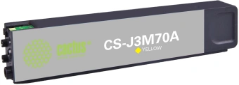 Картридж струйный Cactus CS-J3M70A 981A желт.пигм. (120мл) для HP PageWide 556dn Enterprise/586dn с чипом - купить недорого с доставкой в интернет-магазине