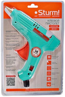 Клеевой пистолет Sturm! GG2471SB 33Вт 12гр/мин стерж.:11х100мм - купить недорого с доставкой в интернет-магазине