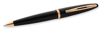 Ручка шариков. Waterman Carene (CWS0700380) Black GT M син. черн. подар.кор. - купить недорого с доставкой в интернет-магазине
