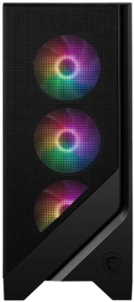 Корпус MSI MAG Forge 120A черный без БП ATX 2x120mm 2xUSB3.0 audio bott PSU - купить недорого с доставкой в интернет-магазине