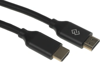 Кабель аудио-видео Digma HDMI (m)/HDMI (m) 1.5м. феррит.кольца позолоч.конт. черный (D-HDMI-V2.1-1.5M) - купить недорого с доставкой в интернет-магазине