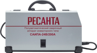 Сварочный полуавтомат Ресанта САИПА-24В/200А инвертор MIG-MAG 6.9кВт - купить недорого с доставкой в интернет-магазине