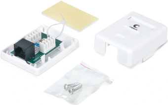 Розетка Cabeus WS-8P8C-CAT.6-1 комп.RJ45 кат.6 бронз. - купить недорого с доставкой в интернет-магазине