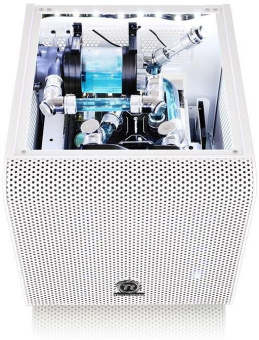 Корпус Thermaltake Core V1 белый без БП miniITX 2x80mm 1x120mm 1x140mm 2xUSB3.0 audio bott PSU - купить недорого с доставкой в интернет-магазине