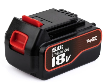 Батарея аккумуляторная TopON TOP-BD-18-5.0 18В 5Ач Li-Ion (103757) - купить недорого с доставкой в интернет-магазине