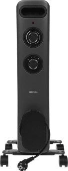 Радиатор масляный Centek CT-6232-5 1000Вт серый - купить недорого с доставкой в интернет-магазине