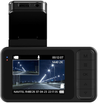 Видеорегистратор Navitel R480 2K черный 1440x2560 1440p 160гр. CV7327 - купить недорого с доставкой в интернет-магазине