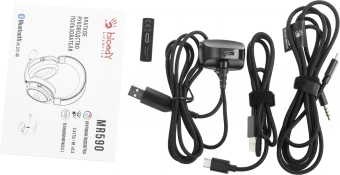 Наушники с микрофоном A4Tech Bloody MR590 Sports белый/черный 1.5м мониторные BT/Radio/3.5mm оголовье (MR590+ WIRED/SPORT WHITE) - купить недорого с доставкой в интернет-магазине