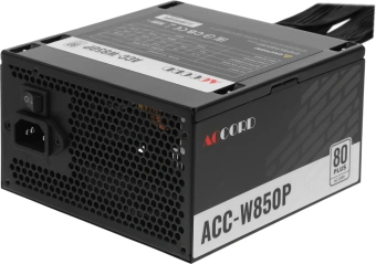 Блок питания Accord ATX 850W ACC-W850P 80+ white (20+4pin) 120mm fan 6xSATA RTL - купить недорого с доставкой в интернет-магазине