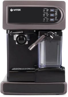 Кофеварка рожковая Vitek VT-1517 VT 1238Вт фиолетовый - купить недорого с доставкой в интернет-магазине
