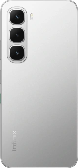 Смартфон Infinix X6728 Hot 60i 256Gb 8Gb серебристый титан моноблок 3G 4G 2Sim 6.7" 720x1600 Android 15 50Mpix 802.11 a/b/g/n/ac NFC GPS Protect FM microSD max1024Gb - купить недорого с доставкой в интернет-магазине