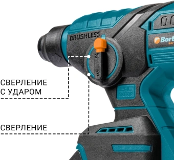 Перфоратор Bort BHD-18LI-0 патрон:SDS-plus уд.:1.7Дж 500Вт аккум. - купить недорого с доставкой в интернет-магазине