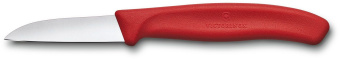 Нож кухонный Victorinox Swiss Classic (6.7301) стальной разделочный лезв.60мм прямая заточка красный - купить недорого с доставкой в интернет-магазине