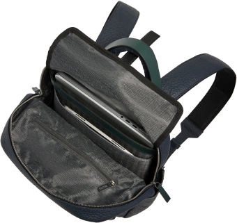 Рюкзак Piquadro Materia CA7262W151/BLUVE синий/зеленый натур.кожа - купить недорого с доставкой в интернет-магазине