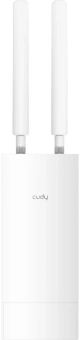 Повторитель беспроводного сигнала Cudy AP1300 Outdoor AC1200 Wi-Fi белый - купить недорого с доставкой в интернет-магазине