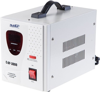 Стабилизатор напряжения Rucelf СтАР-3000 3кВА однофазный белый - купить недорого с доставкой в интернет-магазине