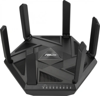 Роутер беспроводной Asus RT-AXE7800 AXE7800 100/1000/2500BASE-T черный - купить недорого с доставкой в интернет-магазине