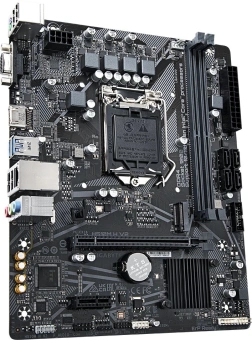 Материнская плата Gigabyte H510M H V2 2.0 Soc-1200 Intel Q470 2xDDR4 mATX AC`97 8ch(7.1) GbLAN+VGA+HDMI - купить недорого с доставкой в интернет-магазине