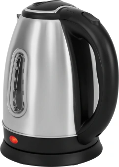 Чайник электрический Vitek VT-WK1085 1.8л. 1700Вт черный/серебристый корпус: металл - купить недорого с доставкой в интернет-магазине