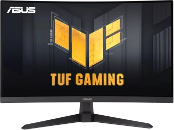Монитор Asus 27" TUF Gaming VG27VQ3B черный VA LED 16:9 HDMI M/M матовая 250cd 178гр/178гр 1920x1080 180Hz FreeSync DP FHD 4.9кг - купить недорого с доставкой в интернет-магазине
