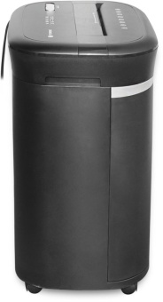 Шредер Heleos УМ28-5 черный/серебристый (секр.P-5) фрагменты 12лист. 28лтр. скрепки скобы пл.карты CD - купить недорого с доставкой в интернет-магазине