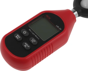 Люксметр RGK LM-20 портативный красный/черный (776301) - купить недорого с доставкой в интернет-магазине
